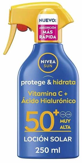 Priemonė įdegio priežiūrai kūnui Nivea Sun Protect & Hydrate SPF50+, 250 ml