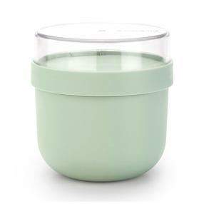 Пищевой контейнер Brabantia Make & Take, 0.5 л, 11 см x 11 см, зеленый цв.