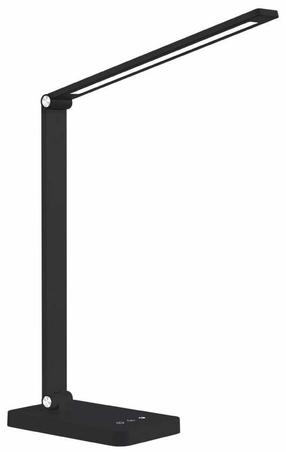 Galda stāvlampas CristalRecord Attom, LED, 5W, melna krās./melna krās.