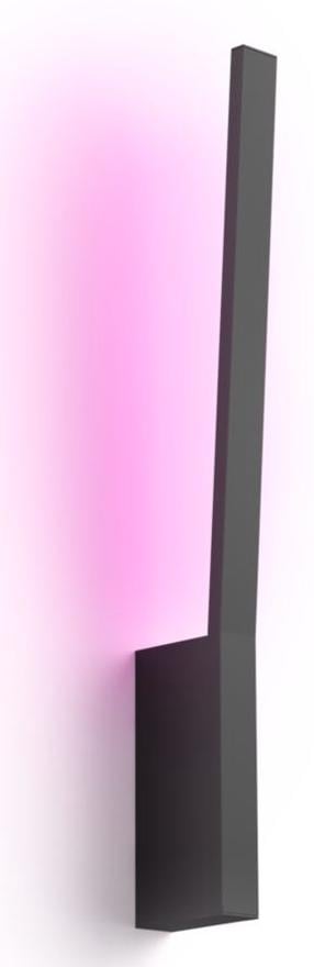 Nutivalgustus seinale Philips Hue Liane, LED, 2000 - 6500 °K, 1 x 12.2 W, must v. / must v.