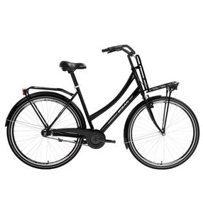 Велосипед городской Bisan Fluante C, 28 ″, 20.5" рама, черный цв./серый цв.