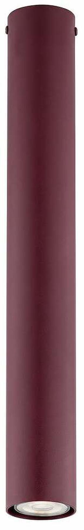 Lampa griesti Emibig Tecno 1818/1L, GU10, 1 x 10 W, sarkana krās. / sarkana krās.
