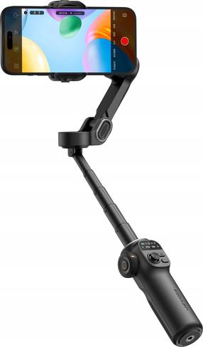 Selfiju statīvs Hohem SMART X2, melna krās.