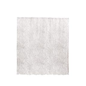 Dušas aizkars Thema Lux ZHY020-2, balta krās./pelēka krās., 180 cm x 180 cm