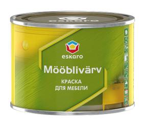 Värv, mööbli jaoks Eskaro Paint Eskaro, poolmatt, 0.45 l, furniture color