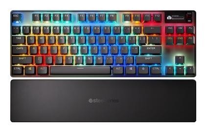 Klaviatūra Steelseries Apex Pro TKL NORDIC, juoda - Senukai.lt