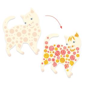 Kūrybos rinkinys Djeco Elodie's Cute Cats