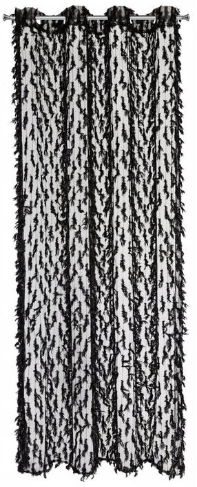 Dieninė užuolaida Eva Minge Victoria, juoda sp., 140 cm x 250 cm