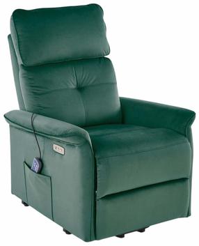 Masažinis krėslas Leisure Furniture Semir 2, žalia sp., 160 cm x 80 cm x 108 cm