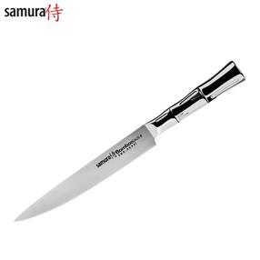 Samura BAMBOO Universāls virtuves nazis Sargriešanai 200mm no AUS 8 Japāņu tērauda 59 HRC