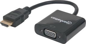 Adapteris Manhattan HDMI 19 pin male, VGA 15 pin female, 0.3 m