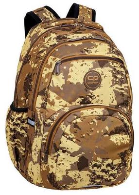 Mokyklinė kuprinė CoolPack Pick Sand Storm, ruda sp., 43 cm x 30 cm x 16 cm