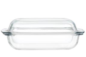 Küpsetusvorm kaanega Maku, läbipaistev v., 22.5 cm x 34 cm, 4.1 l