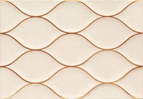 Plytelės, keraminės Tubadzin Navona Beige DS-03-718-0250-0360-1-024, 36 cm x 25 cm, šviesiai ruda sp.