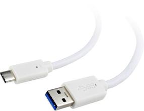 Adapteris Gembird Cablexpert USB 3.0 AM to Type-C CCP-USB3-AMCM-1M-W USB 3.0 Type A Vīrietis, USB Type C Vīrietis, 1 m, balta krās.