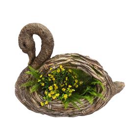 Aiakuju "Luik" NFY19027B-47, 47 cm x 17 cm x 38.5 cm, pruun v./mitmevärviline
