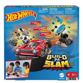 Товар с повреждённой упаковкой. Комплект Mattel Hot Wheels Build N Slam HLX91, многоцветный