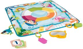 Aktyvumo kilimėlis Mattel Fisher Price Dive Right In, 40 cm x 40 cm, įvairių spalvų