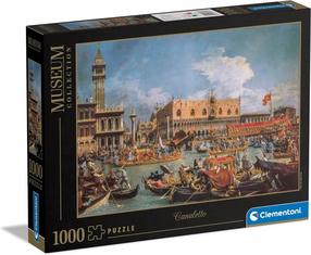 Puzle Clementoni Museum Canaletto The Return 39764, 50 cm x 70 cm, 1000 gab., daudzkrāsaina