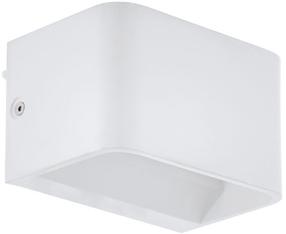 Šviestuvas sieninis Eglo Sania 4 98421, LED, 3000 °K, 1 x 6 W, balta sp. / balta sp.