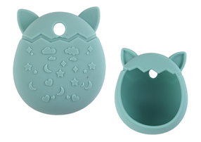 Priedas, dėklas Tamagotchi, 6 cm, žydra sp.