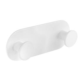 Kabliukas Laveo Miri, 107 mm x 20 mm x 40 mm, balta sp.