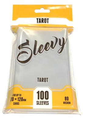 Spēļu karšu futrālis Brain Games Sleevy Tarot, caurspīdīga krās.