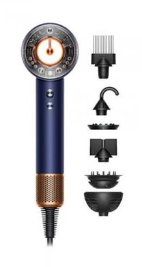 Plaukų džiovintuvas Dyson Supersonic Nural HD16, 1600 W, mėlyna sp./vario sp.