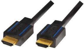 Laidas Logilink HDMI / HDMI HDMI 19 pin female, HDMI 19 pin male, 3 m, juoda sp.