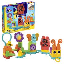 Kaladėlės Mattel Mega Bloks Move N Groove Caterpillar HKN44, 30 vnt.