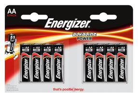 Батареи Energizer, AA, 1.5 В