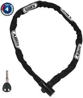 Замок Abus Steel O Chain 4804K/110, черный цв., 1100 мм x 4 мм