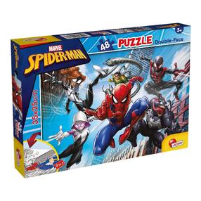 Dėlionė Lisciani Spiderman 304-99634, 25 cm x 35 cm, 48 vnt., įvairių spalvų