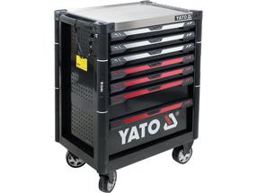 Įrankių vežimėlis Yato YT-09032, 48 cm x 72.5 cm x 97.7 cm, raudona sp.