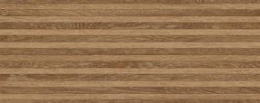 Flīzes, keramika Tubadzin Ballare Wood 5907602110456, 29.8 cm x 74.8 cm, brūna krās.