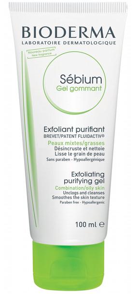 Sejas mazgāšanas želeja Bioderma Exfoliating Purifying, 100 ml