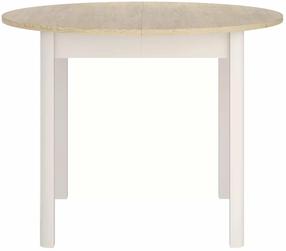 Valgomojo stalas išskleidžiamas Dante, kašmyro, 102 - 144 cm x 102 cm x 75 cm