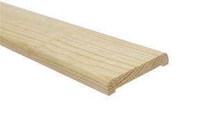 Дверной наличник, 230 см x 8 см x 1.4 см, сосновый цв.