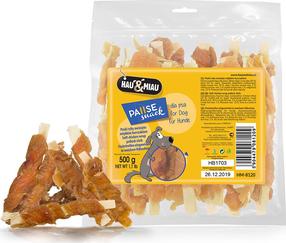 Gardums suņiem Hau&Miau HM-8121, pīles gaļa, 0.5 kg