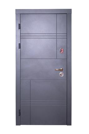 Lauko durys Domoletti GRANDE, kairinės, pilka sp., 205 x 86 x 13.1 cm