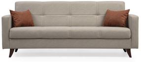 Sofa-lova Hanah Home Polya 3-Seat, smėlio sp., 75 x 205 cm x 86 cm