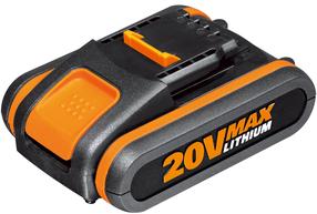 Аккумулятор Worx Battery Pack, 20 В, li-ion, 2000 мАч