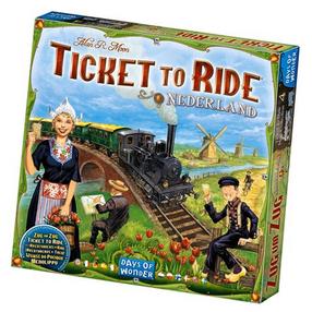Stalo žaidimas Enigma Ticket to Ride Nederland, EN