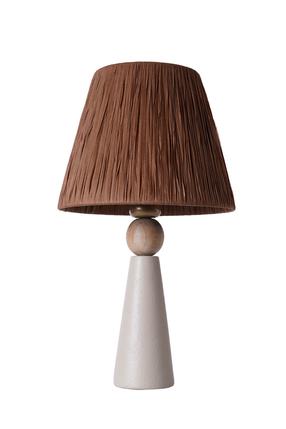 Galda stāvlampas Opviq YL573, E27, 60W, brūna krās./pelēka krās.