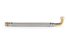 Sanitaartehniline voolik põlvega Tucai S.A. Extra Twist, M1''–F1'', 50 cm