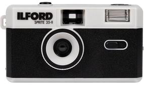 Filmiga fotokaamera Ilford Sprite 35-II, hõbe v./must v.