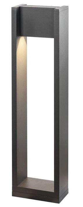 Pastatomas lauko šviestuvas SLV Quad Pole, 18W, LED, IP65, antracito sp., 23 cm x 90 cm