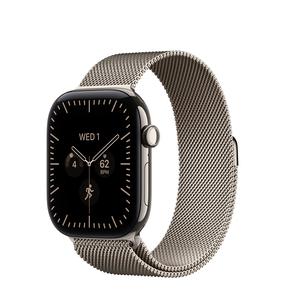 Смарт-часы Apple Watch Series 12 GPS + Cellular 46mm MJGQ4ET/A, корпус из титана natural с ремешком natural milanese loop - M/L