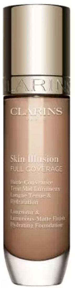 Skystas makiažo pagrindas Clarins Skin Illusion Full Coverage, 109c, 30 ml