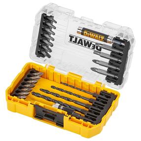 Uzgaļu un urbju komplekts Dewalt, 25 gab.